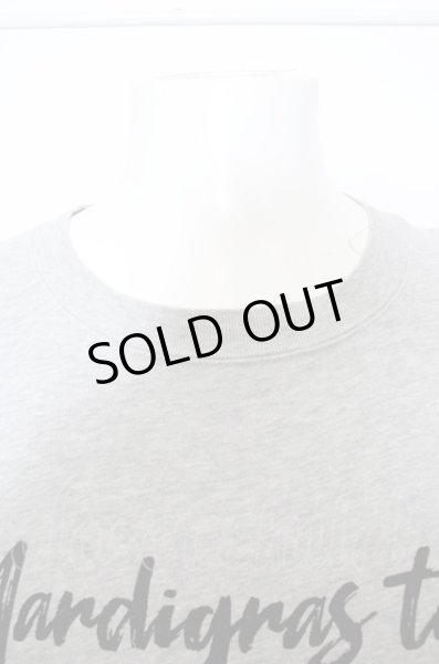 画像3: MARDIGRAS(SADS清春) カットソー.JAPANESE　MENU スウェット /グレー/XL O-23-05-24-008-MA-to-YM-ZT48 (3)