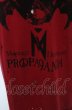 画像2: Moonage Devilment(清春) Tシャツ.× PROPA9ANDA RAD MAD HEARTS CRASH /レッド/44 O-23-05-24-002-Mo-ts-YM-ZT48 (2)