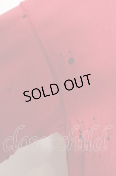 画像3: Moonage Devilment(清春) Tシャツ.× PROPA9ANDA RAD MAD HEARTS CRASH /レッド/44 O-23-05-24-002-Mo-ts-YM-ZT48 (3)