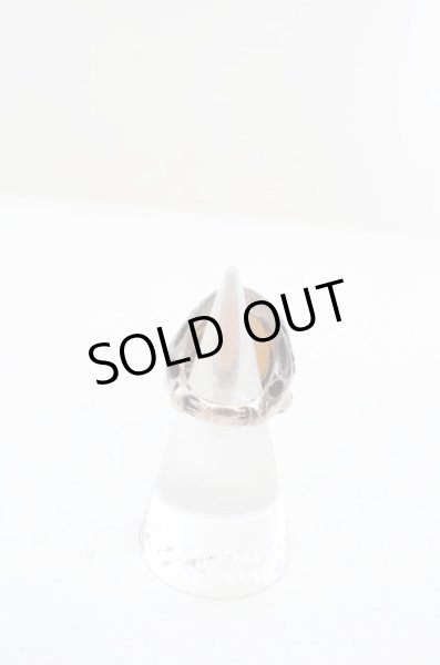 画像2: ALEX STREETER リング.ANGEL HEART RING 2017 w/POWDER BALTIC AMBER /アンバー・シルバー/5 O-23-05-29-079-AL-rg-YM-ZT494 (2)