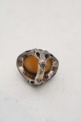 画像4: 【SALE】ALEX STREETER リング.ANGEL HEART RING 2017 w/POWDER BALTIC AMBER /アンバー・シルバー/5 O-23-05-29-079-AL-rg-YM-ZT494 (4)