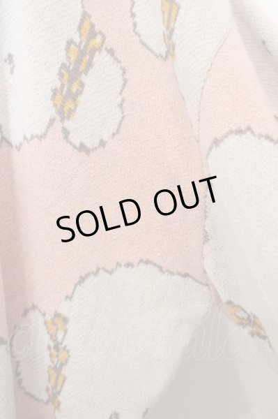 画像3: TRAVAS TOKYO ニット.こぎみゅん総柄プルオーバー /ピンク/ O-23-05-31-008-TR-ja-IG-ZT226 (3)