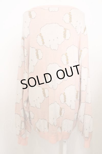 画像4: TRAVAS TOKYO ニット.こぎみゅん総柄プルオーバー /ピンク/ O-23-05-31-008-TR-ja-IG-ZT226 (4)