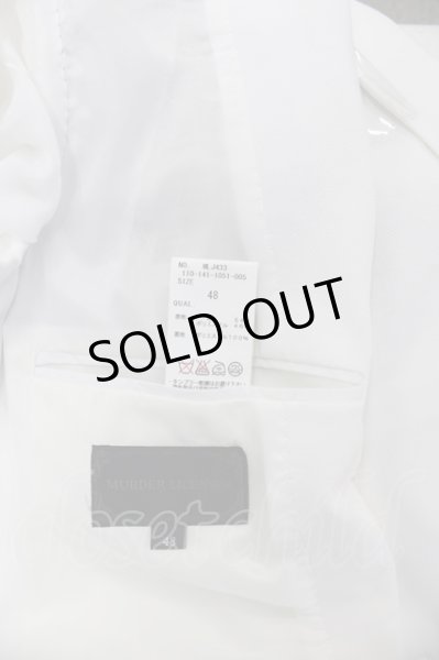 画像12: MURDER LICENSE ジャケット.五分袖サマー鹿の子テーラード T-23-06-01-038-MU-ja-YM-ZT002 (12)