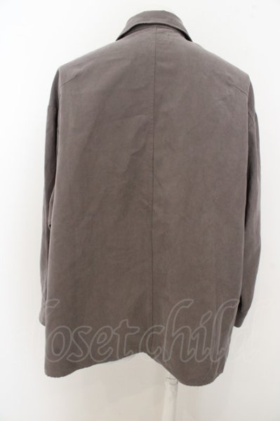 画像4: HARE シャツ.フェイクスウェードワイド /チャコール/S O-23-06-04-019-HA-sh-YM-ZT022 (4)