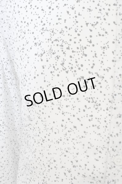 画像2: GOSTAR DE FUGA シャツ.変形ドット柄 /ホワイト/46 O-23-06-09-008-GO-sh-YM-ZT101 (2)