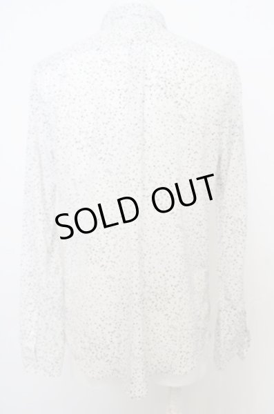 画像3: GOSTAR DE FUGA シャツ.変形ドット柄 /ホワイト/46 O-23-06-09-008-GO-sh-YM-ZT101 (3)