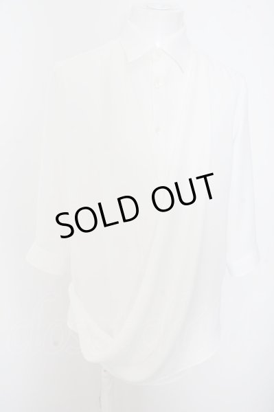 画像3: TORNADO MART シャツ.3WAYドレープ /ホワイト/M O-23-06-12-027-TO-sh-YM-ZT175 (3)