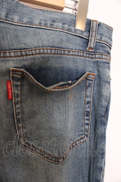 画像8: TORNADO MART パンツ.ビーズ刺繍フレアデニム /ライトインディゴ/L O-23-06-12-032-TO-pa-YM-ZT156 (8)