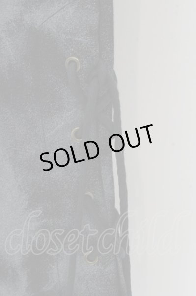 画像4: TORNADO MART パンツ.レースアップブリーチフレアデニム /ネイビー/L O-23-06-12-034-TO-pa-YM-ZT177 (4)