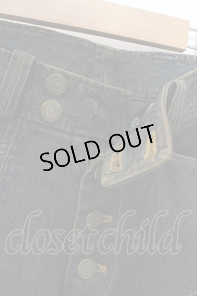 画像3: TORNADO MART パンツ.パッチワークベルボトム /インディゴ/L O-23-06-12-035-TO-pa-YM-ZT463 (3)