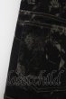 画像5: TORNADO MART パンツ.レースアップフラワーフレアデニム /ブラック/L O-23-06-12-041-TO-pa-YM-ZT463 (5)