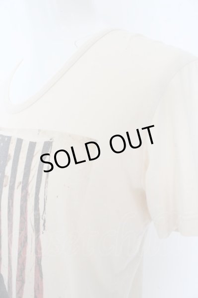 画像2: en（清春） Tシャツ.FLAG /ベージュ/ O-23-06-12-024-EN-ts-YM-ZT228 (2)