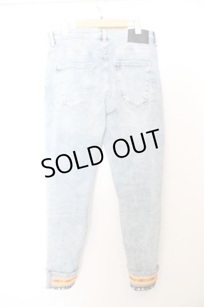 画像4: ZARA MAN パンツ.ラベルクロップドダメージスキニー /インディゴ/EU 40 O-23-06-16-012-ZA-pa-YM-ZT182 (4)