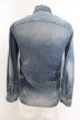 画像4: GOSTAR DE FUGA シャツ. Imitation デニムシャツ'12AW /インディゴ/44 O-23-06-18-034-GO-sh-YM-ZT220 (4)
