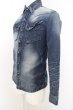 画像3: GOSTAR DE FUGA シャツ. Imitation デニム'12AW /インディゴ/44 O-23-06-18-036-GO-sh-YM-ZT214 (3)