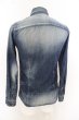 画像4: GOSTAR DE FUGA シャツ. Imitation デニム'12AW /インディゴ/44 O-23-06-18-036-GO-sh-YM-ZT214 (4)