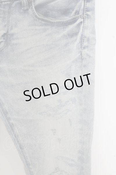 画像2: GOSTAR DE FUGA パンツ.philosophyリメイクスキニー /ライトブルー/42 O-23-06-18-042-GO-pa-YM-ZT220 (2)