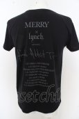 画像2: 【SALE】lynch. Tシャツ.×MERRY「Freaks Addict Tour」 /ブラック/M O-23-06-18-047-LY-ts-YM-ZT214 (2)