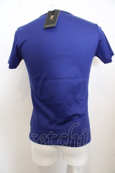 画像3: MURDER LICENSE Tシャツ.【タグ付き】パイピングVネック /ブルー/44 O-23-06-19-028-MU-ts-YM-ZT195 (3)