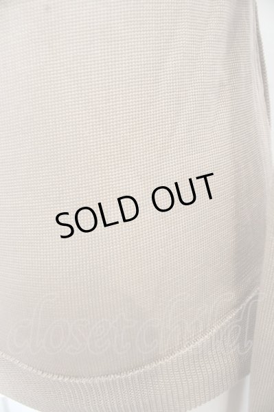 画像2: MURDER LICENSE カーディガン.ローゲージ /ゴールド/44 O-23-06-19-050-MU-to-YM-ZT246 (2)