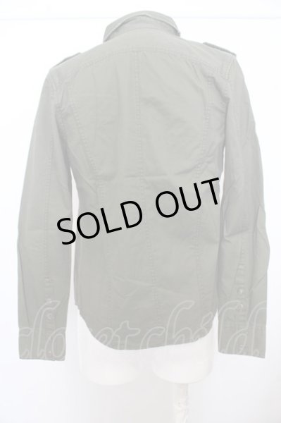 画像3: GOSTAR DE FUGA シャツ.ダメージミリタリー'12SS /カーキ/44 O-23-06-19-052-GO-sh-YM-ZT246 (3)