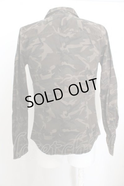 画像3: GOSTAR DE FUGA シャツ.Possible ワイドカラーミリタリー'13SS /カモフラ/44 O-23-06-19-053-GO-sh-YM-ZT246 (3)