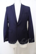 【セール】STUDIOUS ジャケット.ノッチドラペル1B /ネイビー/M O-23-06-19-066-st-ja-YM-ZT243