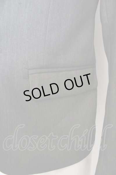 画像2: MURDER LICENSE ジャケット.ショートテーラード /グレー/44 O-23-06-19-070-MU-ja-YM-ZT243 (2)