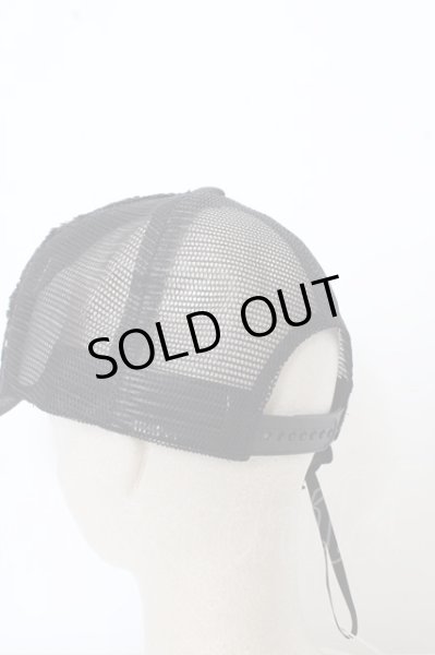 画像2: 1piu1uguale3 RELAX キャップ.【タグ付き】ラインストーンロゴメッシュ /ブラックインディゴ/F O-23-06-19-085-1p-za-YM-ZT227 (2)