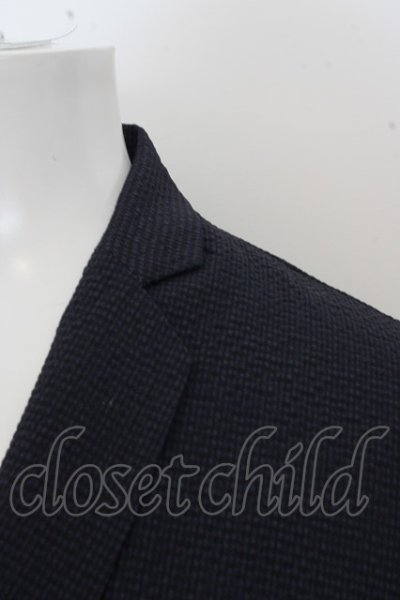 画像2: 【セール】BUFFALO BOBS ジャケット.STUDENT-FEEL COOLシアサッカーサマーテーラード /ネイビー/1-2 O-23-06-19-104-BU-ja-YM-ZT247