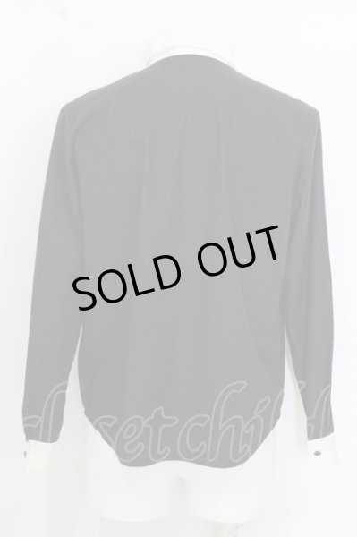 画像5: MILK BOY シャツ.刺繍襟 /ブラックｘアイボリー/ O-23-06-19-107-MI-sh-YM-ZT375 (5)