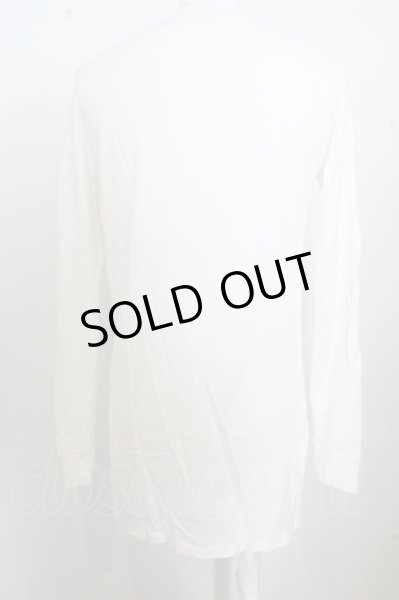 画像4: FUGA カットソー.ラバーメッセージロング /ホワイト/44 O-23-06-19-023-FU-to-YM-ZT195 (4)