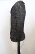 画像2: GOSTAR DE FUGA カーディガン.Mariage ヤーンショール'15SS /ブラック/44 O-23-06-19-027-GO-to-YM-ZT195 (2)