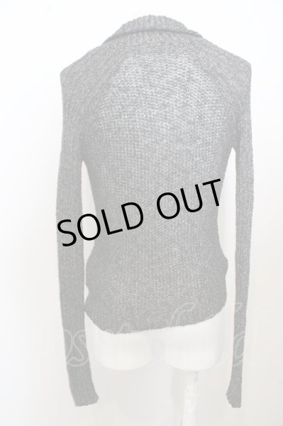 画像3: GOSTAR DE FUGA カーディガン.Mariage ヤーンショール'15SS /ブラック/44 O-23-06-19-027-GO-to-YM-ZT195 (3)