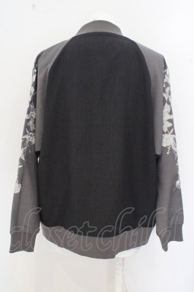 画像5: NO ID. BLACK ジャケット.エンブロイダリーリバーシブルBIG'23SS /グレー/ONE O-23-06-24-028-NO-ja-YM-ZT227 (5)