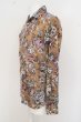画像3: NO ID. シャツ.プレミアムエステルスウェード花柄プリントショートカラー /ベージュ/1 O-23-06-24-033-NO-sh-YM-ZT209 (3)