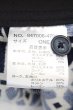 画像8: NO ID. シャツ.クレイジー切替BIGゴブラン /ネイビー/ONE O-23-06-24-039-NO-sh-YM-ZT228 (8)