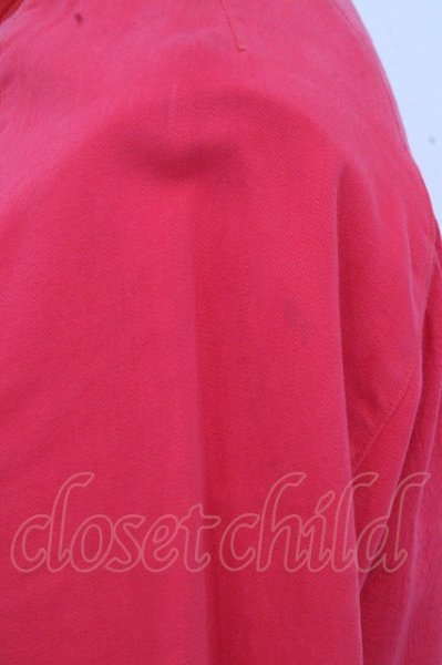 画像4: Moonage Devilment(清春) ジャケット.ペイズリージャガード切り替えブルゾン /ピンクｘレッド/46 O-23-06-24-059-Mo-ja-YM-ZT227 (4)