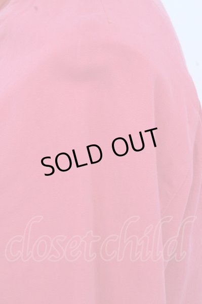 画像4: Moonage Devilment(清春) ジャケット.ペイズリージャガード切り替えブルゾン /ピンクｘレッド/46 O-23-06-24-059-Mo-ja-YM-ZT227 (4)