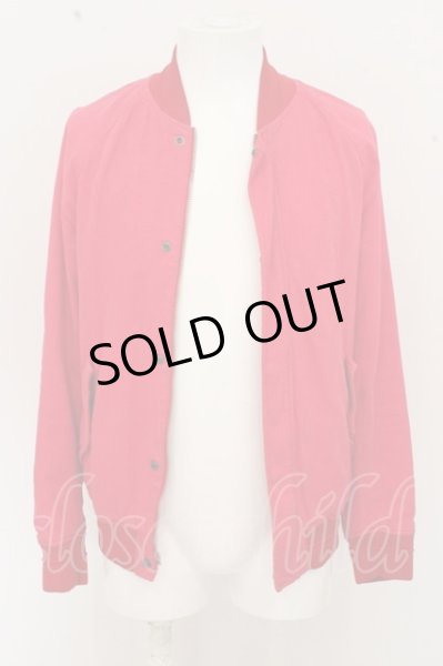 画像7: Moonage Devilment(清春) ジャケット.ペイズリージャガード切り替えブルゾン /ピンクｘレッド/46 O-23-06-24-059-Mo-ja-YM-ZT227 (7)