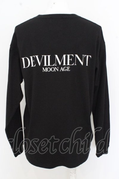 画像5: Moonage Devilment(清春) カットソー.BACK PRINT PULLOVER /ブラック/44 O-23-06-24-073-Mo-to-YM-ZT209 (5)