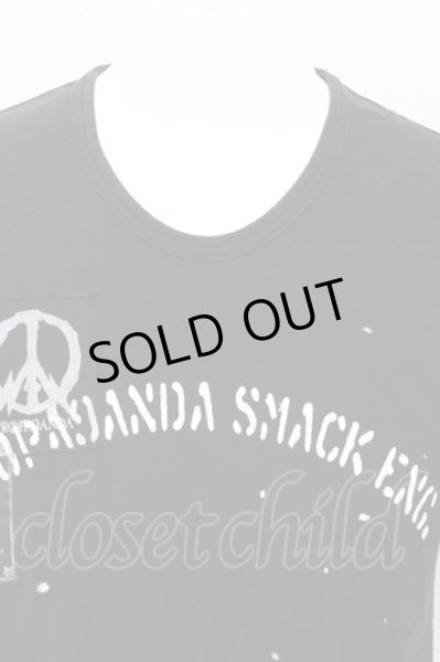 画像2: PROPA9ANDA Tシャツ.xSMACK ENGINEER BLITZKRIEG PEACE BOP /ブラック/M O-23-06-24-074-PR-ts-YM-ZT209 (2)