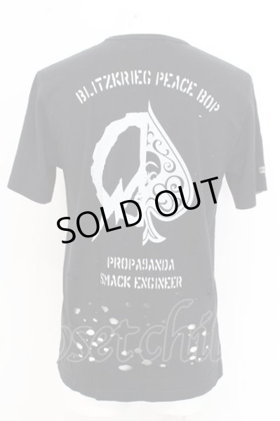 画像6: PROPA9ANDA Tシャツ.xSMACK ENGINEER BLITZKRIEG PEACE BOP /ブラック/M O-23-06-24-074-PR-ts-YM-ZT209 (6)