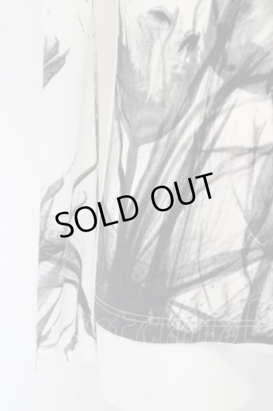 画像3: POTENZA カットソー.フラワープリントテレコ /ホワイト/M O-23-06-24-087-PO-to-YM-ZT209 (3)