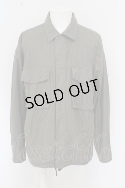 画像2: Moonage Devilment(清春) ジャケット.Embroidery Over Military Jacket /カーキ/48 O-23-06-24-094-Mo-ja-YM-ZT289 (2)