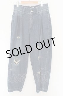 Moonage Devilment(清春) パンツ.ダメージクロップドデニム /L