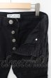 画像7: agr AnotheR aGitation パンツ.Washed Zip Biker /ブラック/28 O-23-06-24-105-ag-pa-YM-ZT210 (7)