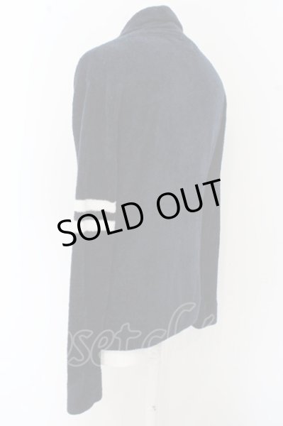 画像3: Black by VANQUISH カーディガン.パイルニットライン /ネイビー/S O-23-06-24-122-Bl-to-YM-ZT212 (3)