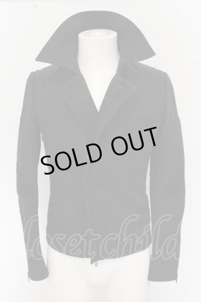 画像8: GalaabenD ジャケット.デニムライダース /ブラック/ｓ O-23-06-24-129-Ga-ja-YM-ZT260 (8)